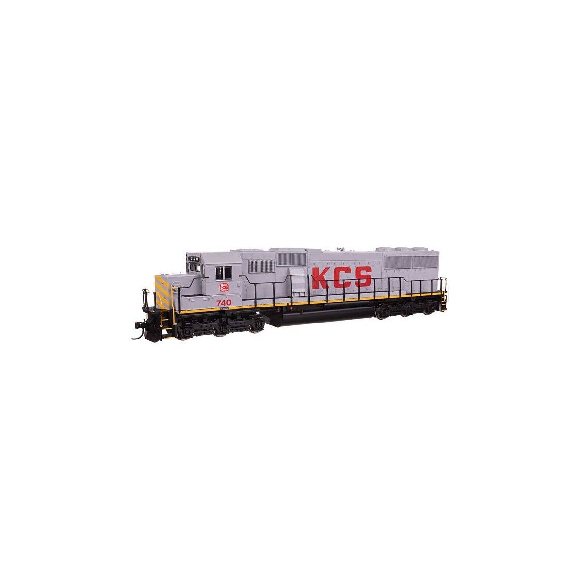 EMD SD60 Spartan Cab with ESU(R) Sound and DCC -- Kansas City Southern 740, HO, WalthersMainline 19766