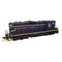 EMD GP9 Phase II with High Hood - Standard DC -- Chesapeake & Ohio 5951, HO, WalthersMainline 10494