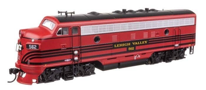 EMD F7 A - ESU Sound and DCC -- Lehigh Valley 562, HO, WalthersMainline 21408