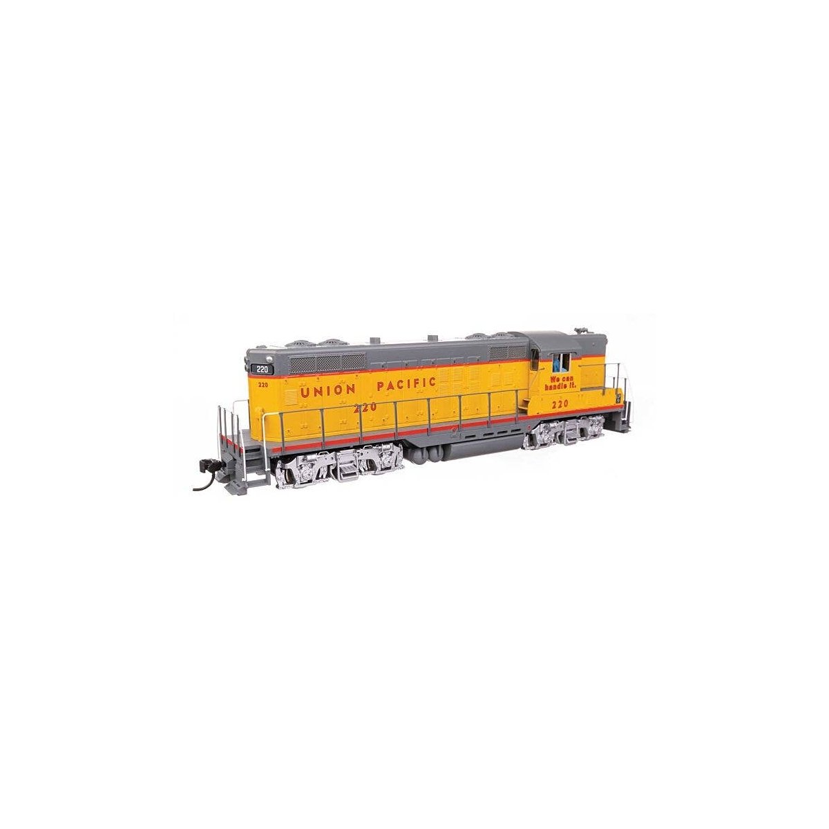 EMD GP9 Phase II with High Hood - Standard DC -- Union Pacific(R) 220, HO, WalthersMainline 10506