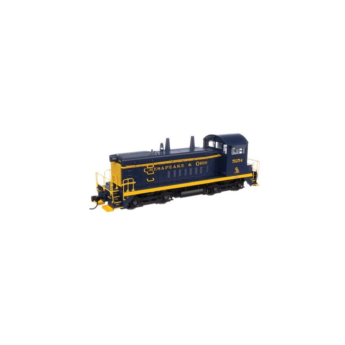 EMD SW9 - Standard DC -- Chesapeake & Ohio 5254, HO, WalthersProto 48501