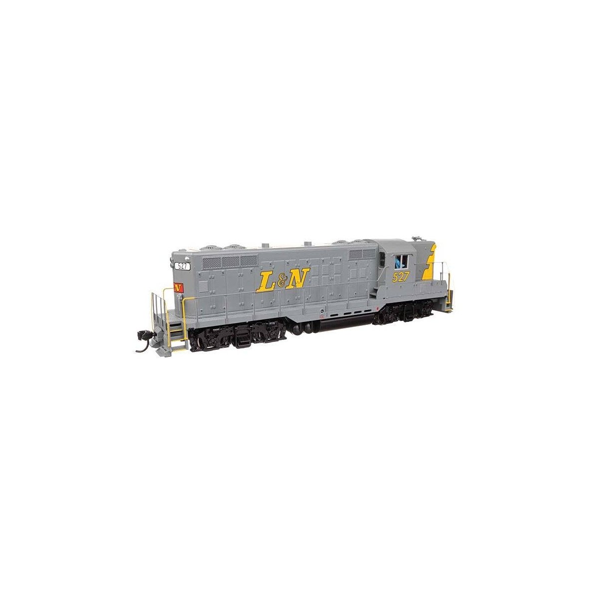 EMD GP9 Phase II with High Hood - Standard DC -- Louisville & Nashville 527, HO, WalthersMainline 10499