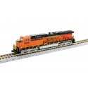 GE ES44AC GEVO - Standard DC -- BNSF Railway 5959 (H3, orange, black, yellow, Wedge Logo), N, Kato USA Inc 1768959