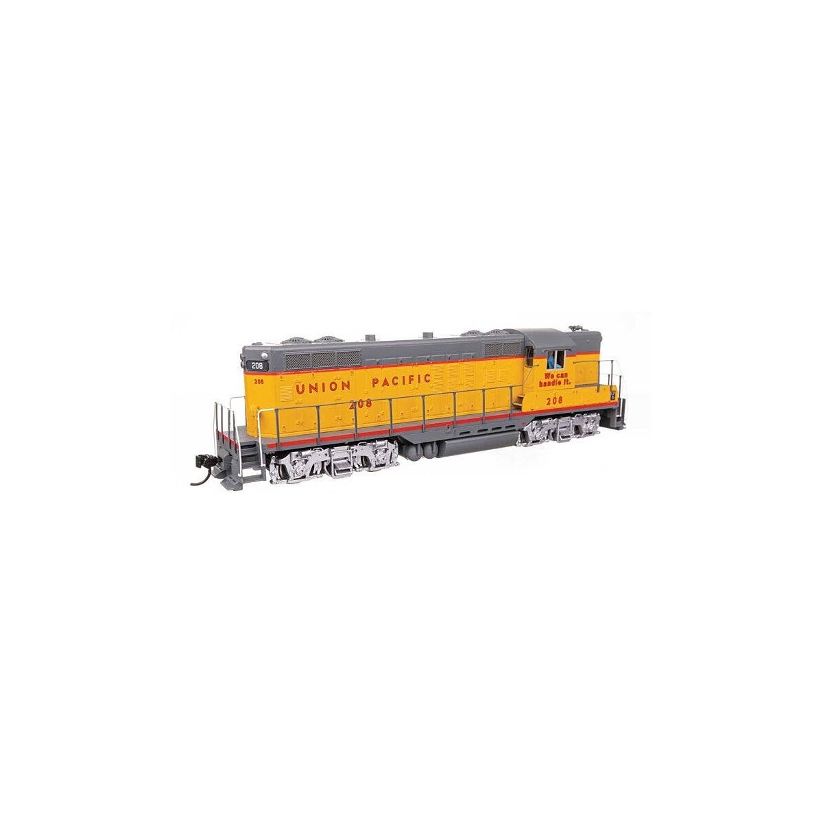 EMD GP9 Phase II with High Hood - Standard DC -- Union Pacific(R) 208, HO, WalthersMainline 10505