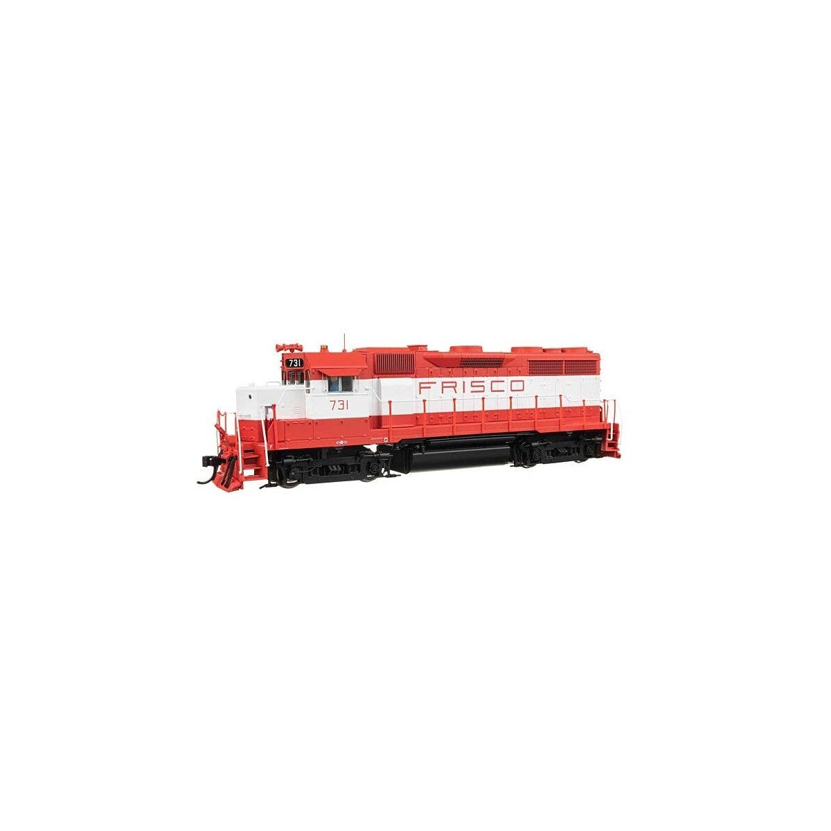 EMD GP35 Phase II - Standard DC -- Frisco 731, HO, WalthersProto 50310