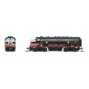 EMD F7A - Sound and DCC - Paragon4(TM) -- Cotton Belt SSW 931 (Black Widow, black, red), N, Broadway Limited Imports 9251