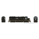 EMD GP40R - ESU LokSound and DCC -- Illinois Central 3108 (black, white, yellow frame stripe), HO, Rapido Trains Inc 40552