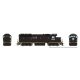 EMD GP40R - ESU LokSound and DCC -- Illinois Central 3115 (black, white, yellow frame stripe), HO, Rapido Trains Inc 40553