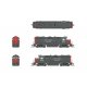 EMD GP35 Low Nose - Sound and DCC - Paragon4(TM) -- Southern Pacific 6643 (gray, red, Ro, HO, Broadway Limited Imports 8932