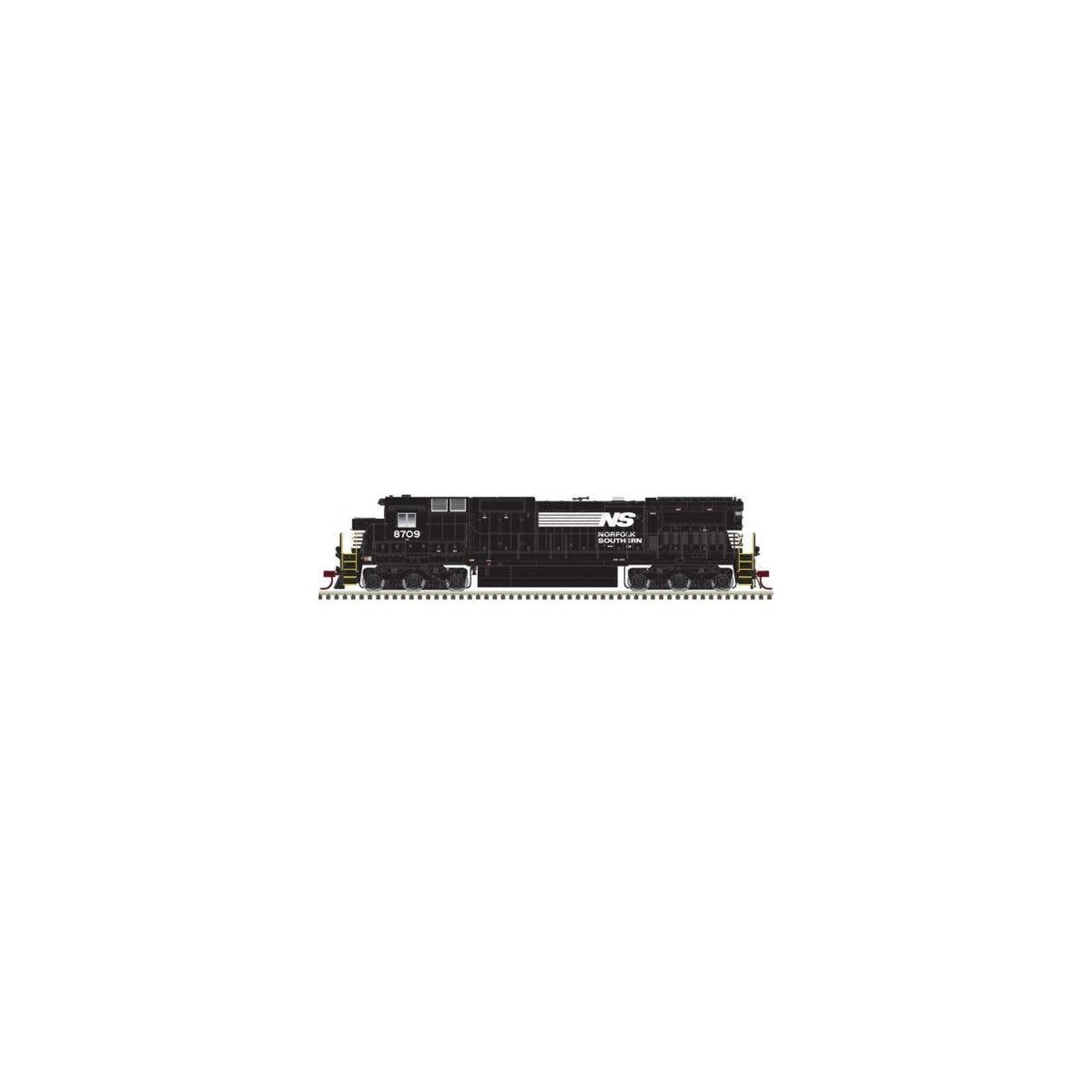 GE Dash 8-40C - Front & Rear Ditch Lights - LokSound & DCC - Master(R) -- Norfolk Sou, N, Atlas Model Railroad Co. 40005683