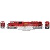 EMD SD90/43MAC - DCC -- Canadian Pacific 9155 (red, white, gold), N, Kato USA Inc 1765627DCC