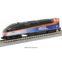 Motive Power Industries MP36PH - Standard DC -- Metra 424 (2020, gray, blue, orange, black roof), N, Kato USA Inc 1766124