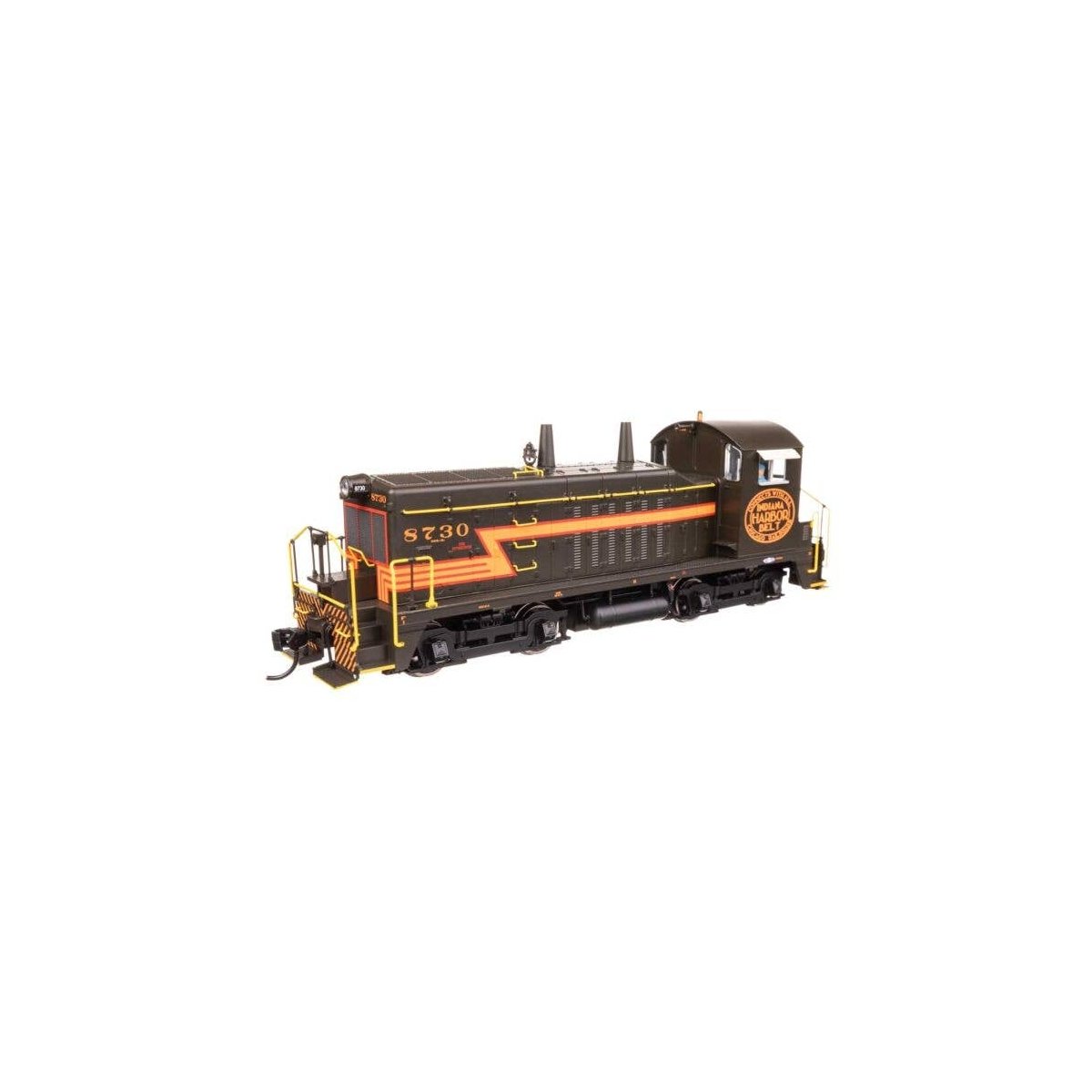 EMD NW2 - LokSound 5 Sound and DCC -- Indiana Harbor Belt 8730, HO, WalthersProto 43504