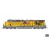 GE ES44AC GEVO - Sound and DCC -- Union Pacific 7777 (Armour Yellow, gray, US Flag, Building Amer, N, Kato USA Inc 1768967S