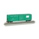 ACF 50`6` Outside-Braced Sliding-Door Boxcar - Ready to Run - Silver Series -- Penn Central (Jade Green, Large Logo), N, Bachman