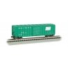 ACF 50`6` Outside-Braced Sliding-Door Boxcar - Ready to Run - Silver Series -- Penn Central (Jade Green, Large Logo), N, Bachman