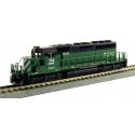 EMD SD40-2 Early Production - Standard DC -- Burlington Northern 6361 (Cascade Green, black, white, N, Kato USA Inc 1764823
