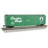 50′ Plug-Door Boxcar - Ready to Run - Silver Series(R) -- Canadian Pacific, HO, Bachmann Industries 18034