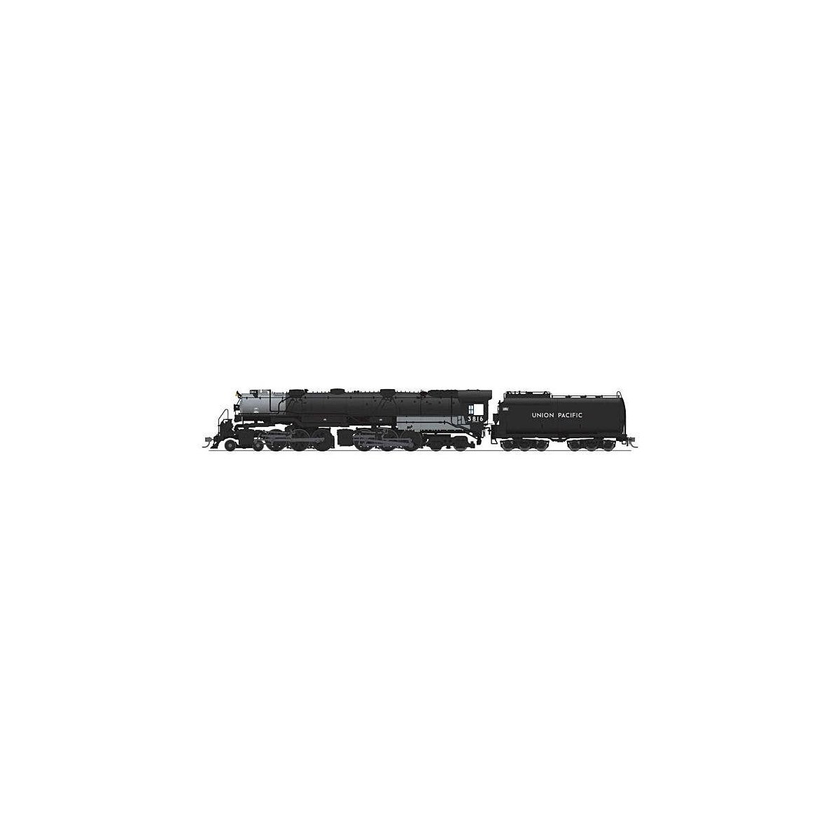 UP Class CSA-2 Post-1947 Early 4-6-6-4 Challenger - Standard DC - Stealth -- Union Pacif, HO, Broadway Limited Imports 9908