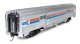 73′ Budd Baggage Car - Ready to Run -- Amtrak 1040 (Phase I), HO, WalthersProto 13070
