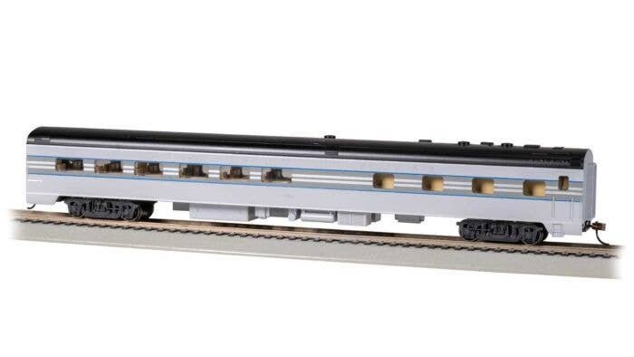 85′ Smooth-Side Diner - Lighted - Ready to Run -- New York Central 685 (1938 20th Century Lt, HO, Bachmann Industries 14809