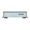 50′ Plug-Door Boxcar w/Roofwalk - Ready to Run -- New York Central 48137 (Jade Green, black, Large Cigar Band Logo), HO, Rivar