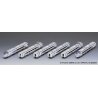 Class 280/281 6-Car Set (1 Power Car) - Standard DC -- Japanese National Railway (Hello Kitty But, N, TomyTec Co LTD 986744