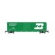 50′ Single-Door Boxcar No Roofwalk - Ready to Run -- Burlington Northern 318620 (Cascade Green, white, Early Large Logo), HO, 