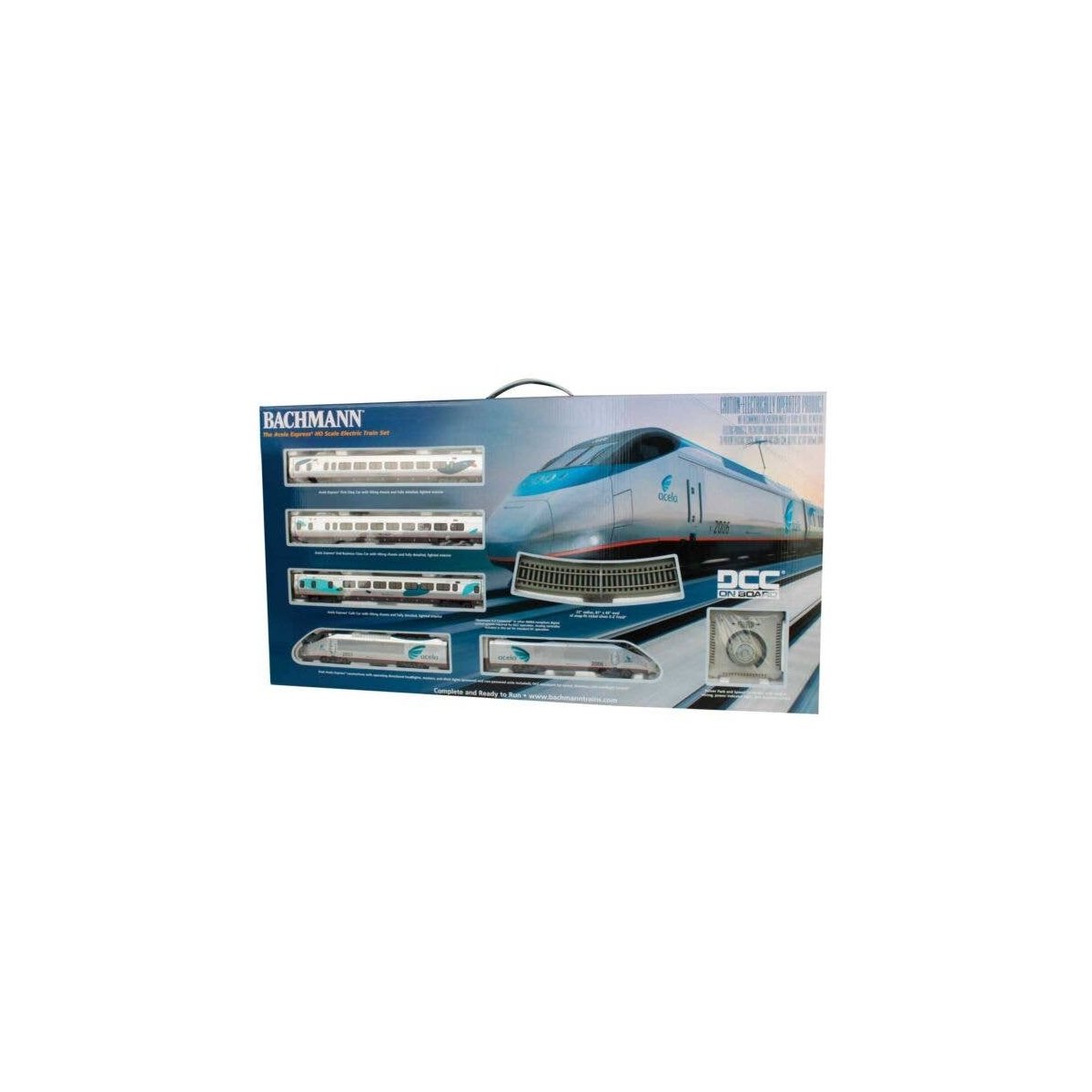 Acela Train Set - DCC -- Amtrak, HO, Bachmann Industries 1205