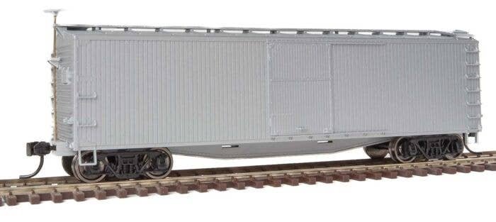 40′ Double Sheathed Wood Boxcar - Ready to Run -- Undecorated, HO, WalthersMainline 40150
