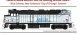 Chicago Metra Commuter Train Starter Set - Standard DC -- Metra F40PH 104, 3 Cars, Unitrack Ova, N, Kato USA Inc 106CHICAGO