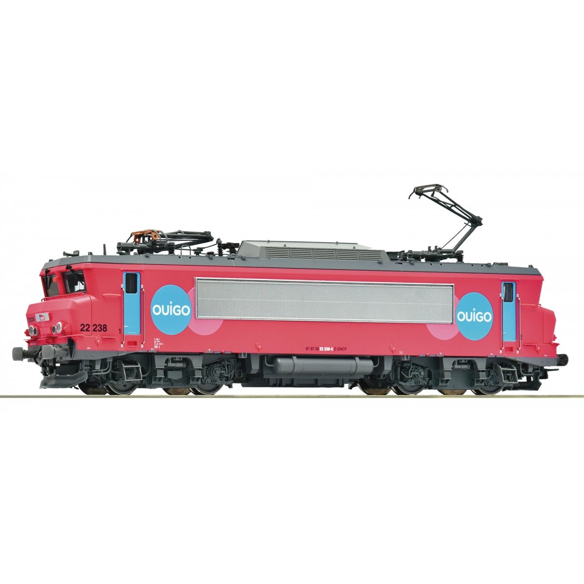Electric locomotive BB 22238, SNCF, HO, Roco 7500013