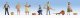 Farmers -- 6 Figures and Accessories, HO, Noch Gmbh & Co 15617