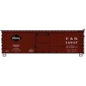 36′ Double-Sheathed Wood Boxcar, Steel Roof, Wood Ends - Kit -- Philadelphia & Reading 12937 (Boxcar Red), HO, Accurail Inc 18