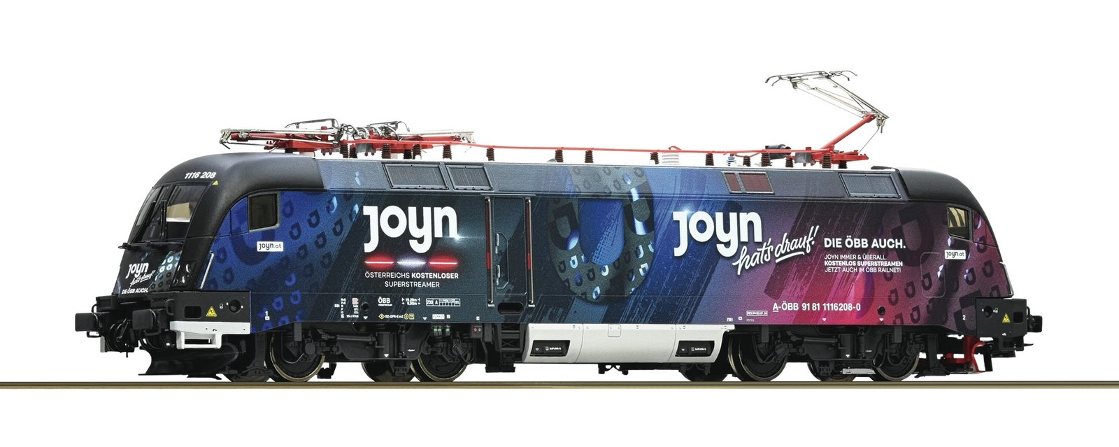 Electric locomotive 1116 208-0, ÖBB, HO, Roco 7500097