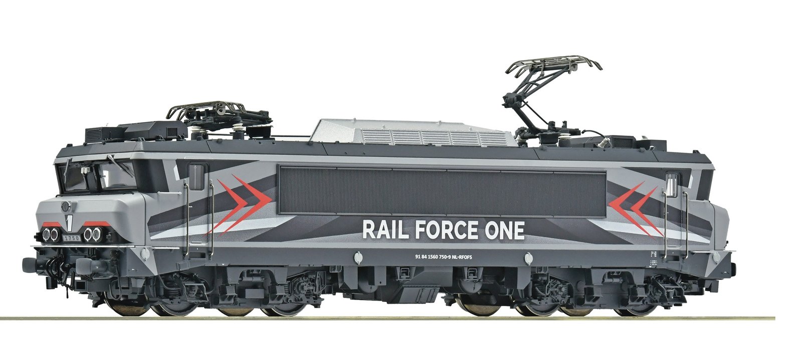 Electric locomotive 1750, Rail Force One, HO, Roco 7500165
