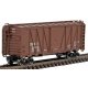 40′ War Emergency Single-Sheathed Wood Boxcar - Ready to Run -- Gulf, Mobile & Ohio (Boxcar Red), N, Intermountain Railway Com