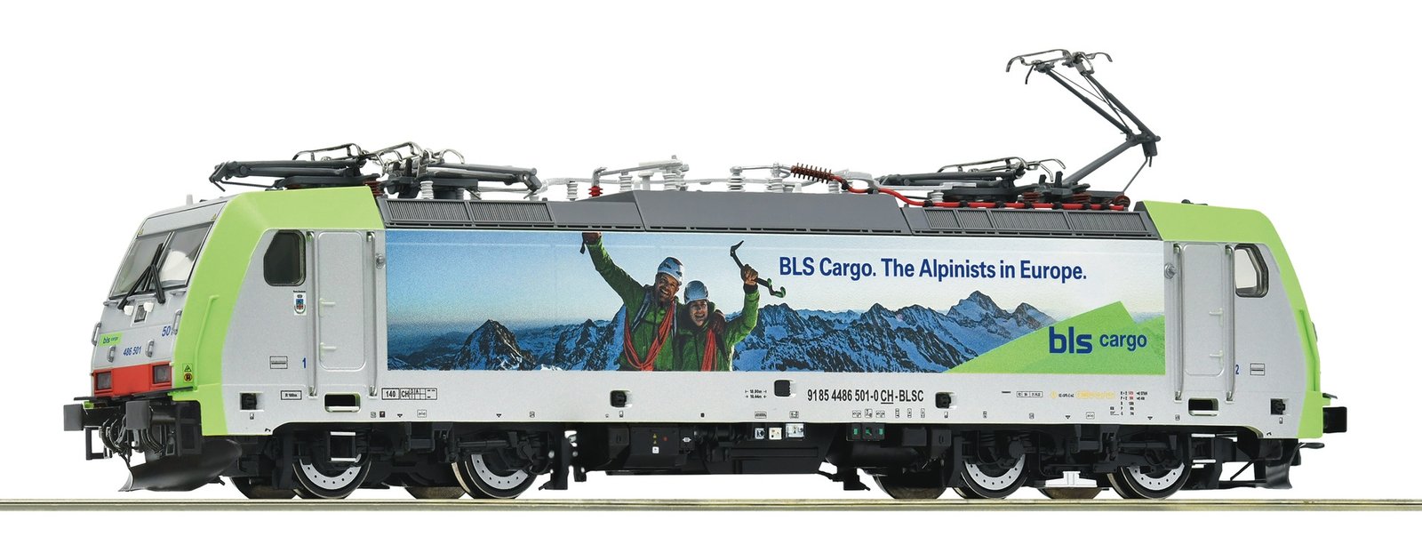 Electric locomotive Re 486 501-0, BLS Cargo, HO, Roco 7510101
