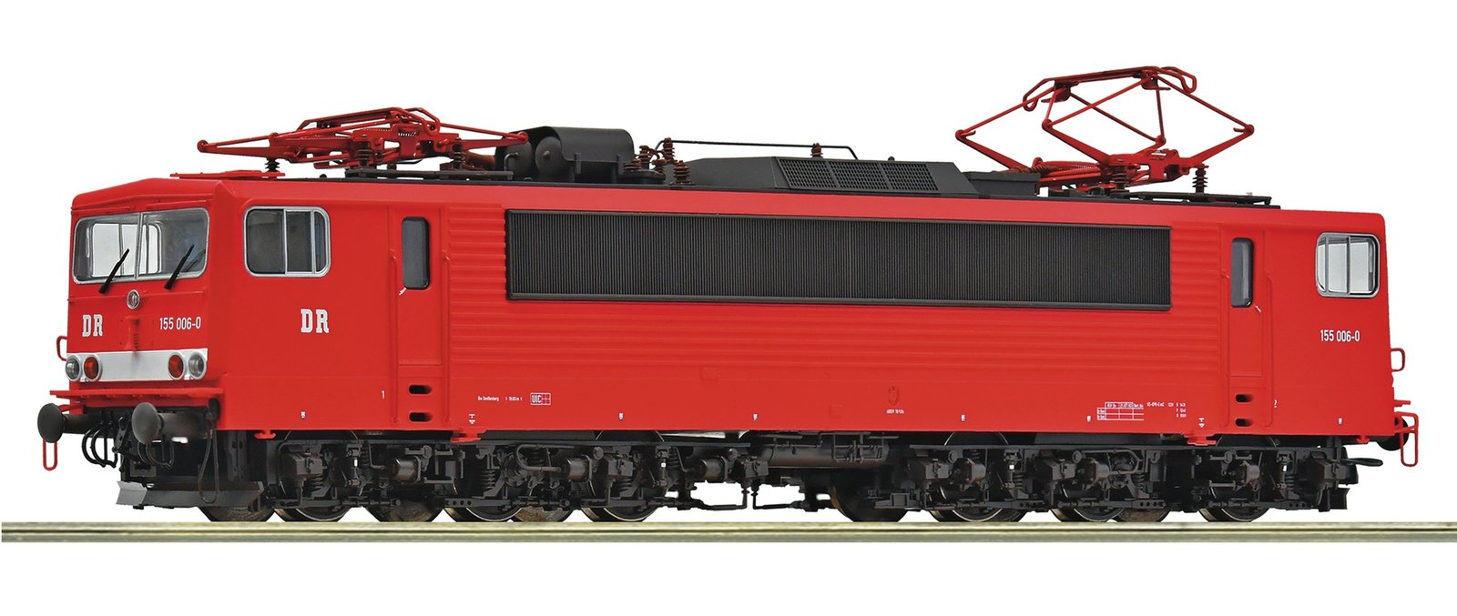 Electric locomotive 155 006-0, DR, HO, Roco 7510106