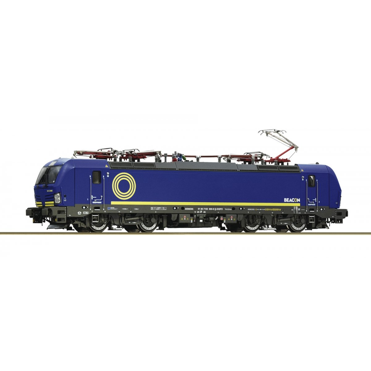 Electric locomotive 7193 800-8, Beacon Rail, HO, Roco 7510126