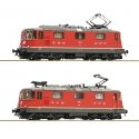 2 piece set: Electric locomotive Re 4/4 II 11133 and Re 4/4 II 11192, SBB, HO, Roco 7510127