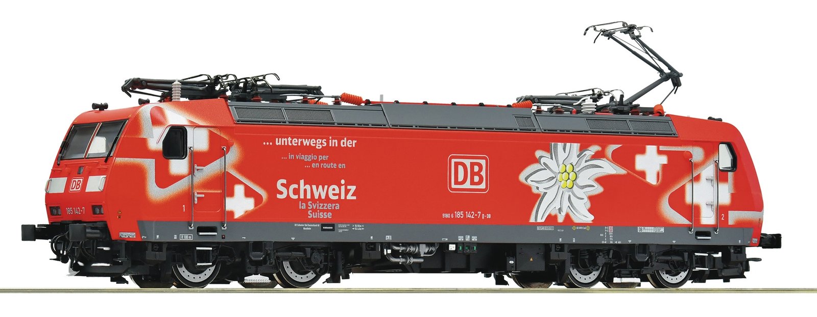Electric locomotive 185 142-7, DB AG, HO, Roco 7510129