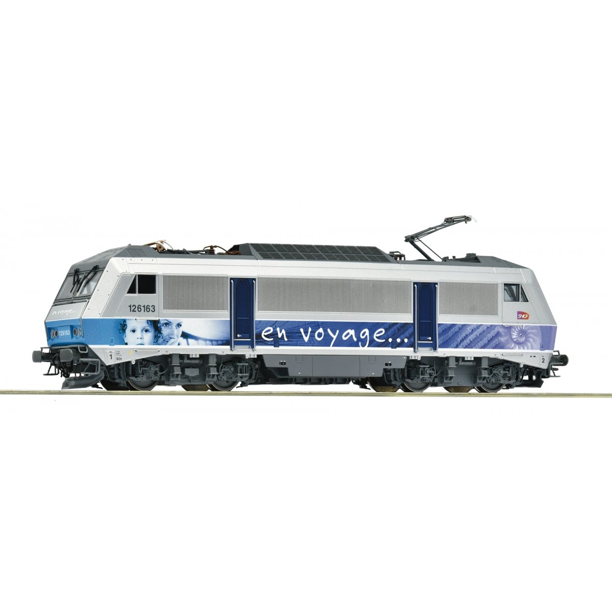 Electric locomotive BB 126163, SNCF, HO, Roco 7510143