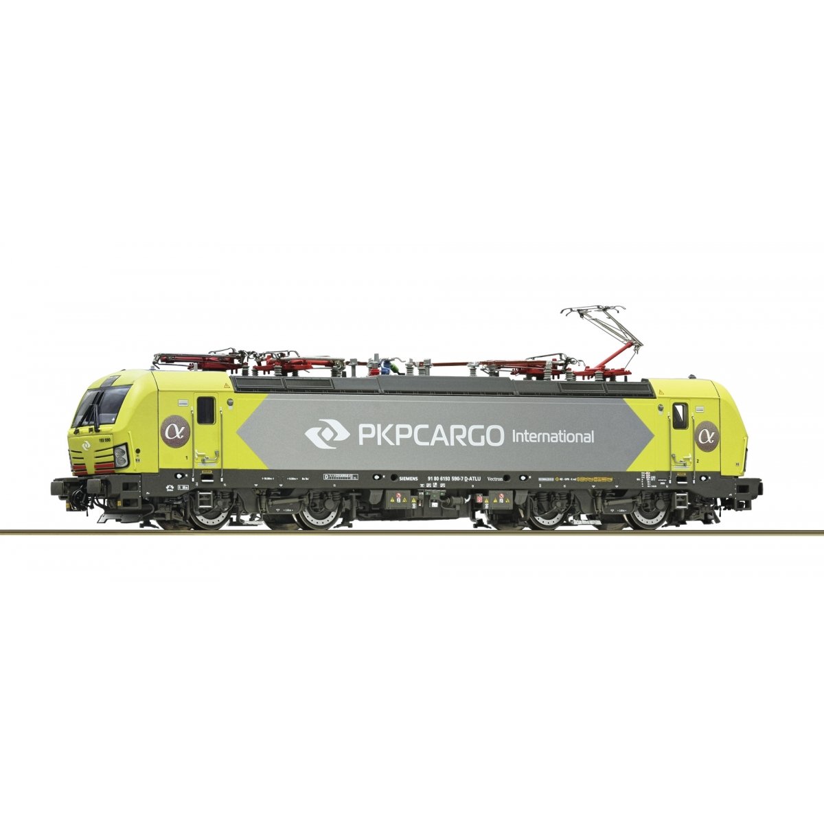Electric locomotive 193 590-7, Alpha Trains/PKP Cargo International, HO, Roco 7510203