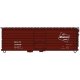 Milwaukee Road 40′ Rib-Side Boxcar - Kit -- Milwaukee Road (1968-1974 Repaint, Boxcar Red, Logo Only), HO, Accurail Inc 3994
