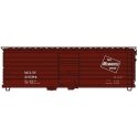 Milwaukee Road 40′ Rib-Side Boxcar - Kit -- Milwaukee Road (1968-1974 Repaint, Boxcar Red, Logo Only), HO, Accurail Inc 3994
