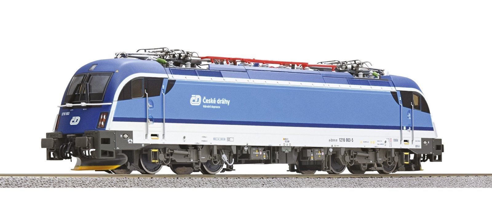 Electric locomotive 1216 903-5, CD, HO, Roco 7520012