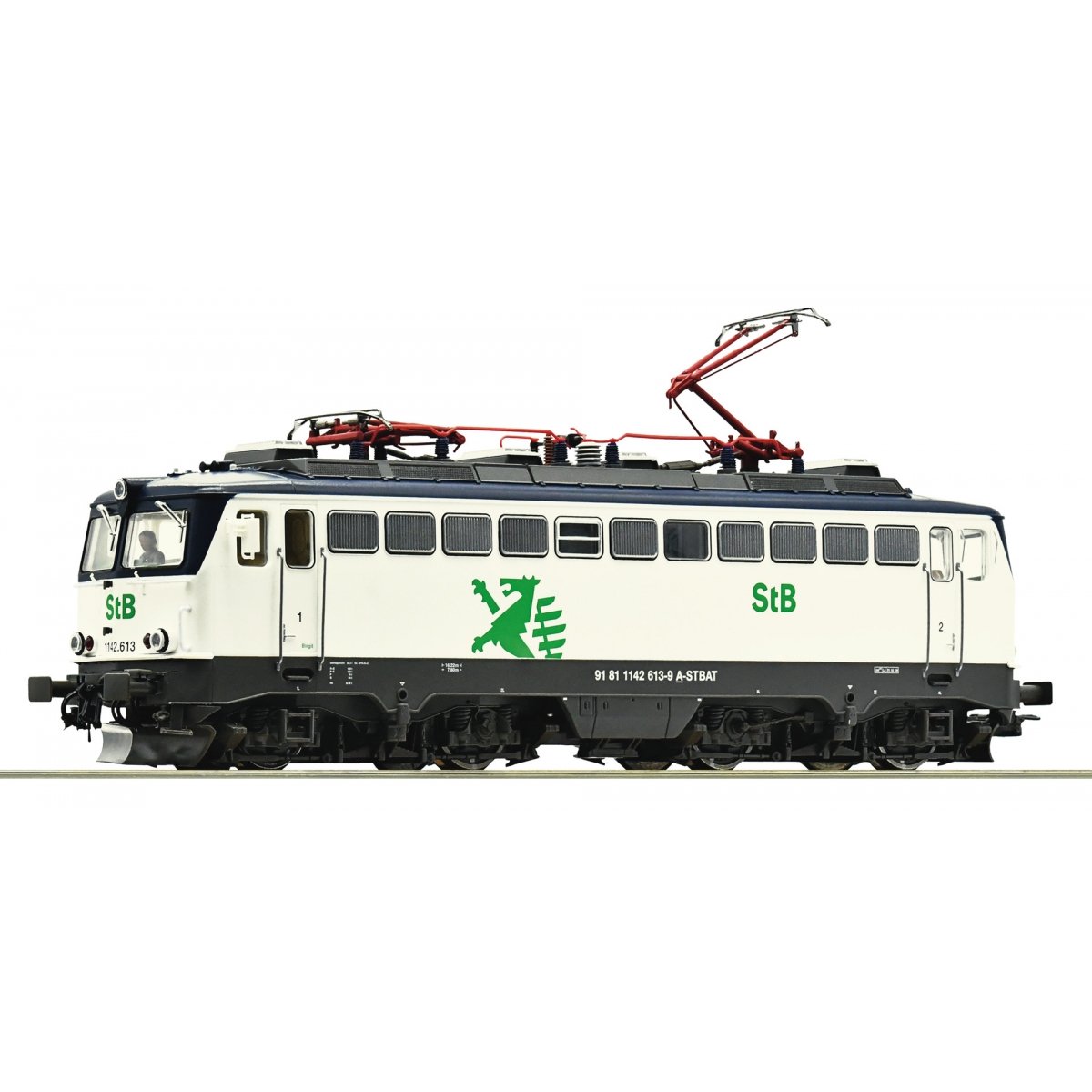 Electric locomotive 1142 613-9, StB, HO, Roco 7520042