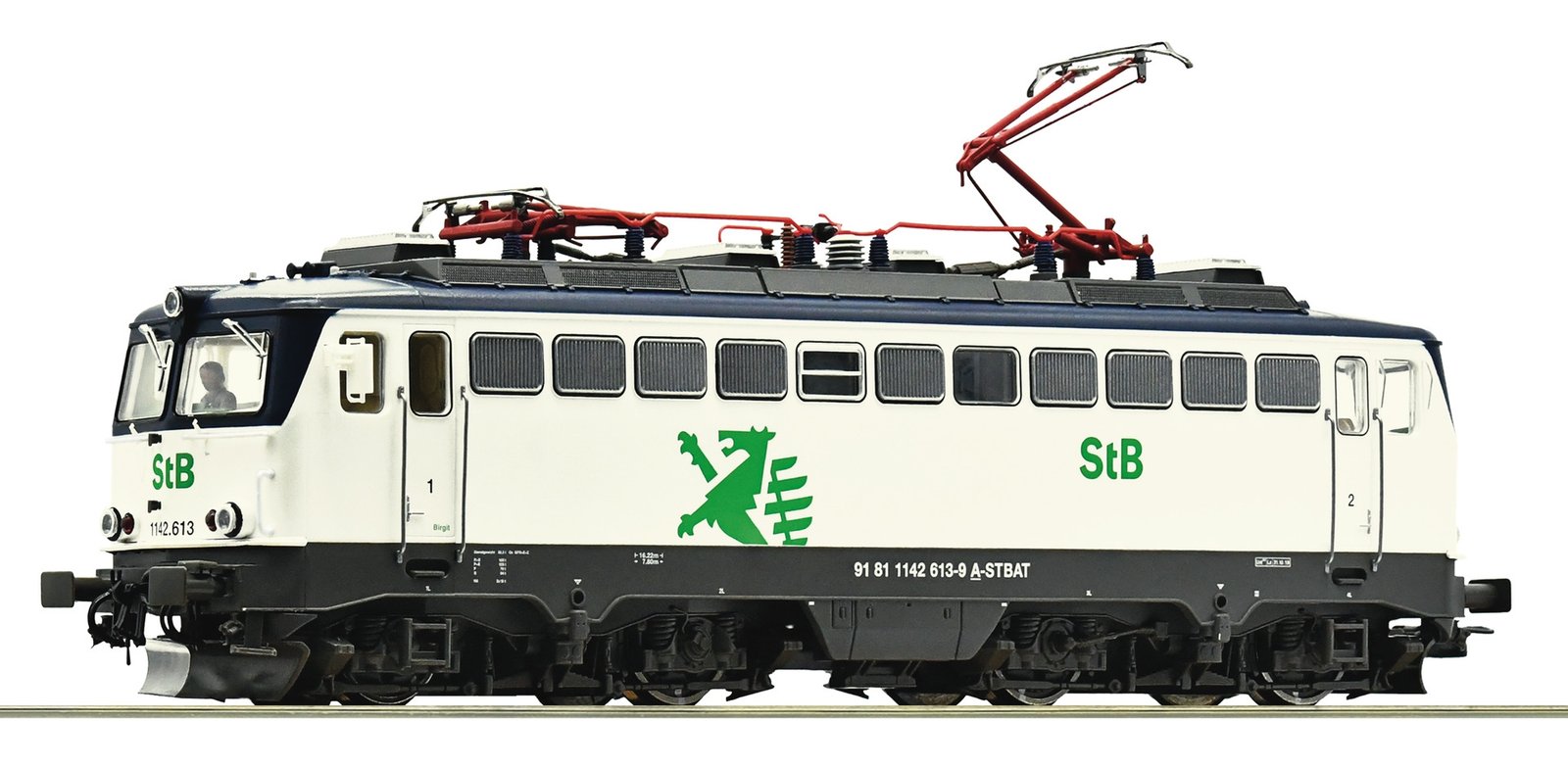 Electric locomotive 1142 613-9, StB, HO, Roco 7520042