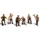 Scenic Accents(R) -- Road Crew pkg(6), O, Woodland Scenics 2761